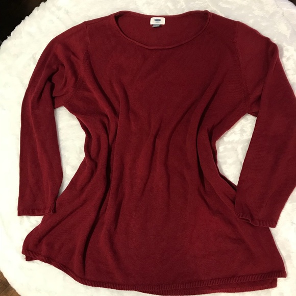 Old Navy Sweaters - Old Navy Classic Cranberry Pullover Sweater 3XPlus
